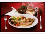 Hühnersteak mit Pfifferlingen und Sahnesoße