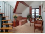 Maisonettezimmer mit Balkon