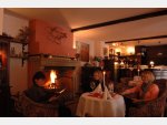Restaurant mit Kamin