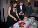 Torte mit Firmenlogo