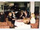 Firmenparty - Sitz beim Kamin